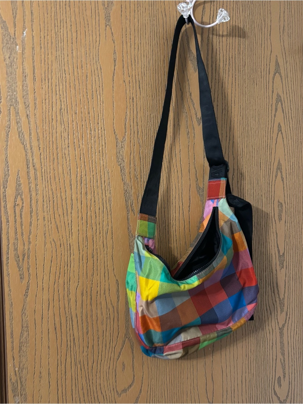 Baggu madras medium crescent